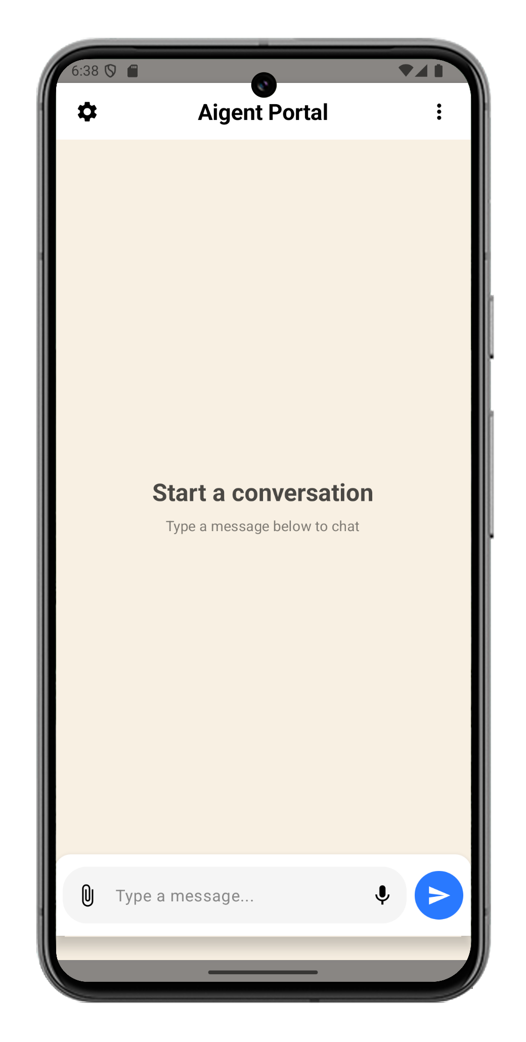 Aigent Portal Screenshot 1
