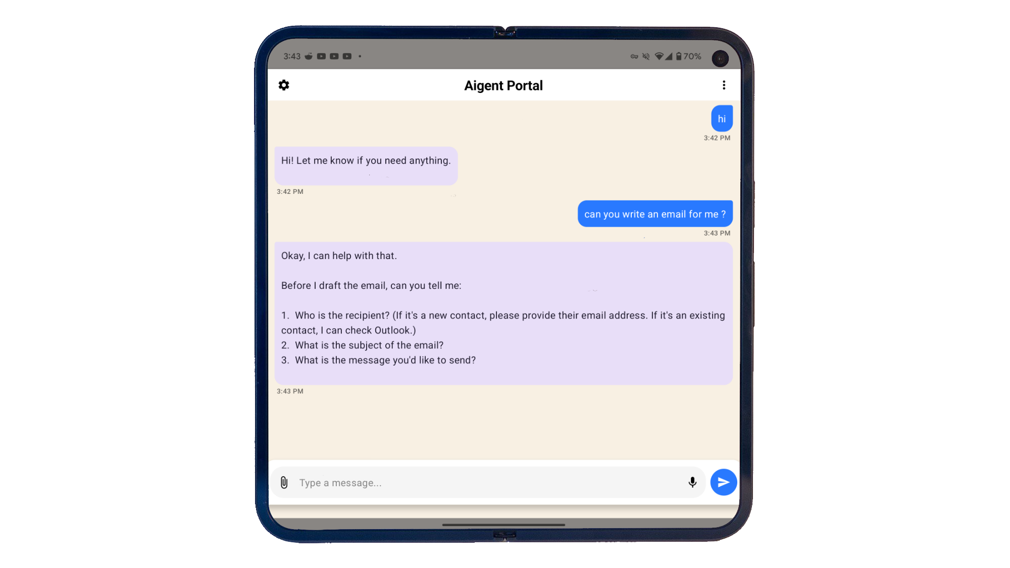 Aigent Portal Screenshot 6